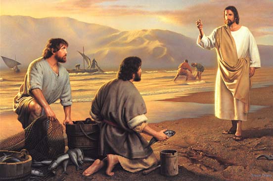 Jesus calls the first apostles
