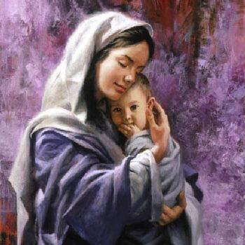 virgin mary and jesus images